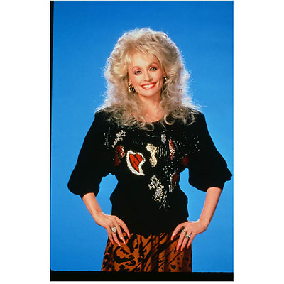 #ad #ad Dolly Parton in Black Sweater and Orange Skirt Hands on Hips 8 x 10 inch photo $8.99
