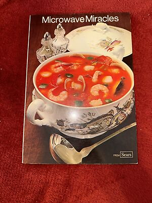 #ad Sears Microwave Miracles Cookbook 1974 $13.00