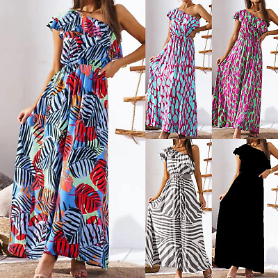 Women#x27;s Hawaiian Dresses Guest Formal Cotton Sweater Golf Clothes Outfits $31.27