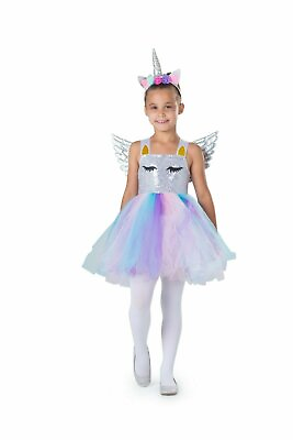 #ad Dress Up America Unicorn Costume for Girls Magical Unicorn Party Dress $22.99