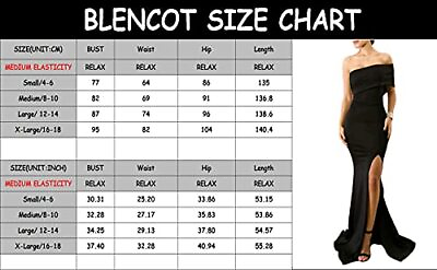 #ad BLENCOT Womens Off The Shoulder Party Dresses One Sleeve Slit Maxi Bodycon Prom $39.99