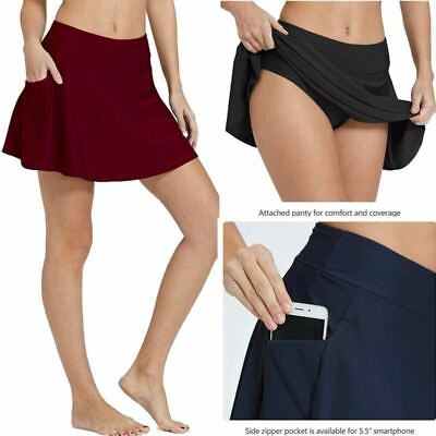 #ad Women Summer Sexy Beach Cover Up Skirt Attached Bottoms Beachwear Bathing $24.03