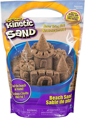 #ad Spin Master Kinetic Sand 3lbs Beach Sand $14.00