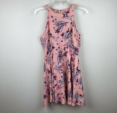 #ad Copper Key floral fit amp; flare mini dress sundress medium $10.00