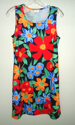 #ad SImple Fun Summer Dresses for Women Beach Floral Size M $15.00