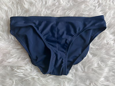 #ad Womens S Small Bikini Bottom Blue Swimwear Merona $18.39