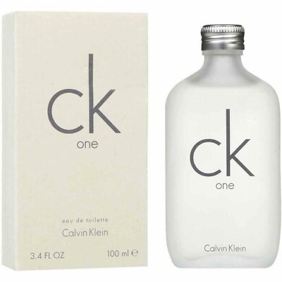 #ad #ad Ck One by Calvin Klein Cologne Perfume Unisex 3.4 oz EDT New in Box $20.69