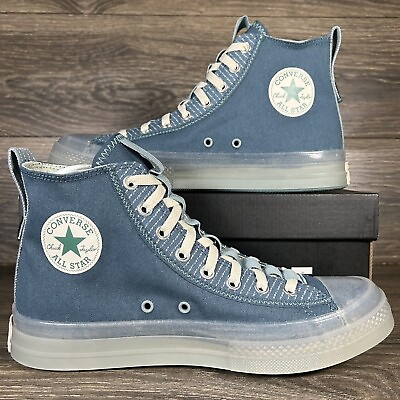 #ad Converse Men#x27;s Chuck Taylor All Star CX Explore Hi Teal Blue Shoes Sneakers New $69.95