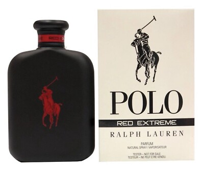 #ad Ralph Lauren Polo Red Extreme 4.2 Oz 125 ML Parfum Spray *Discontinued Rare* $125.00
