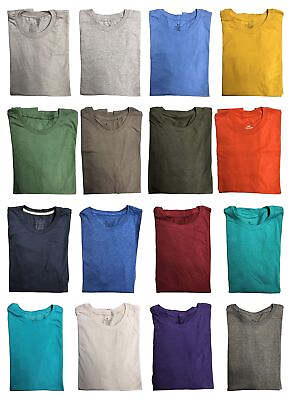 #ad 12 Pack BILLIONHATS Plus Size Men Cotton T Shirt Bulk Big Tall Short Sleeve $50.64