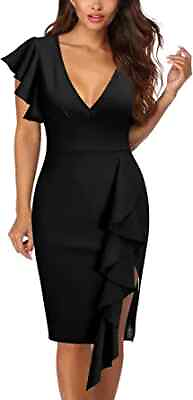 A Black Cocktail Dresses Womens Size Xx Large $12.99