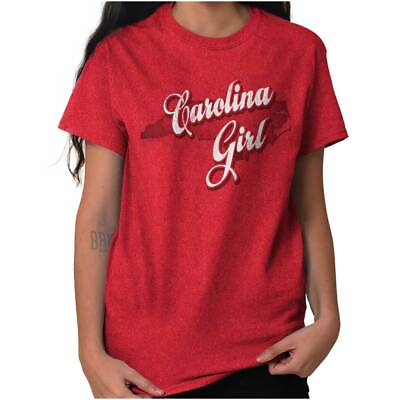 North Carolina Fashion Carolina Girl Trendy Ladies TShirts Tees T For Women $7.99