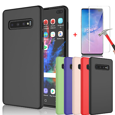 For Samsung Galaxy S10e S10 S10 Plus S9 Shockproof Silicone Case Phone Cover $8.99