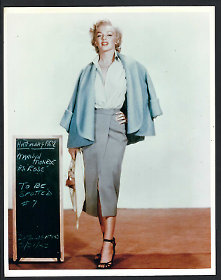 1952 Marilyn Monroe Actress Original Photo Niagara Top Skirt Heels $199.99