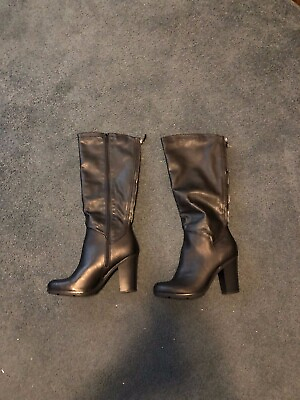 Isabella Women#x27;s Black Boots size 10 $22.00