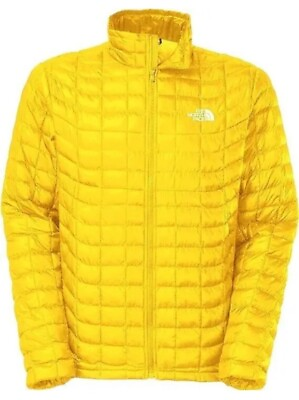 #ad The North Face Men’s Thermoball Eco Jacket Lightning Yellow $60.00