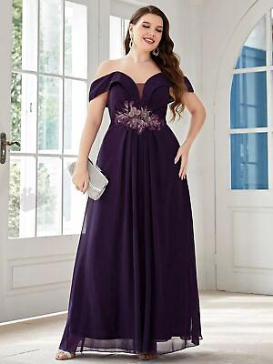 #ad 2023 new Plus Size Women#x27;s Dress Wedding Elegant Dress Evening Dress $68.62