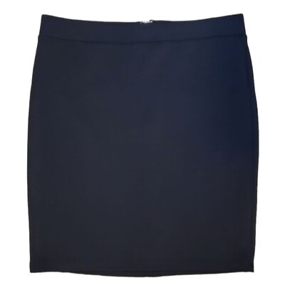 #ad Forever 21 Black Mini Skirt With Exposed Zipper Size Medium $13.57