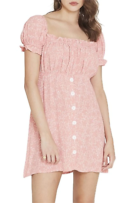 #ad Faithfull Laura Mini Blush Dress Size 8 AU AU $95.20