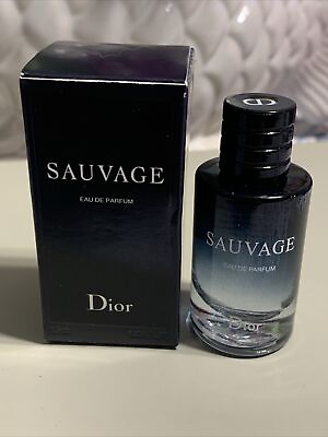 #ad #ad Sauvage Dior Eau De Parfum MINATURE 10ml 0.34 oz ... $25.99
