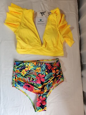 #ad New Without Tags 2 Piece Womens Swimsuit Size Medium $25.00