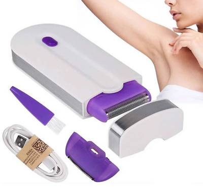 #ad Women Electric Painless Shaver Rechargeable Lady Bikini Legs Hair Wet Dry Razor $8.99
