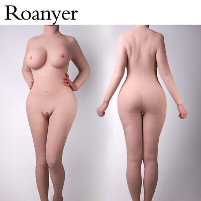 Roanyer Silicone G Cup Breast Form Body SuitBikini For Drag Queen Crossdresser $517.65