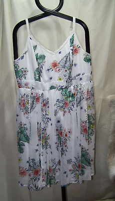 #ad Torrid Sundress Plus Size 2 Floral Strappy Garden $21.99