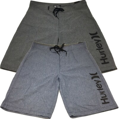 #ad Hurley Men#x27;s One and Only 21quot; Heather Boardshorts $32.50