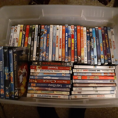 #ad ***Newly Added Lot of Children Family DVD#x27;s Buy 6 Get 5 Free $4.00