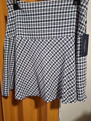#ad tommy hilfiger skirt blue and white Size 6 $18.88