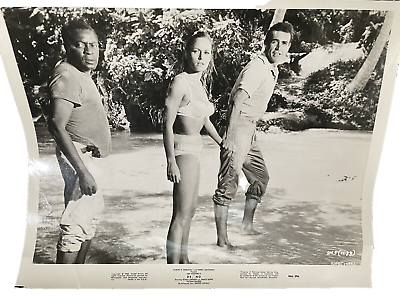 #ad Ursula Andress Dr No Photo Movie Sean Connery Beach Bikini Scene Gun Jack Lord $24.95