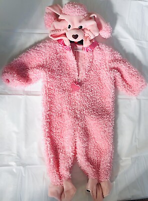 #ad Miniwear Infants Pink Poodle Costume Size 12 Months $10.99