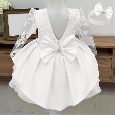 #ad Toddler Dresses For Girls Embroidery Infant Girl Birthday Party Dress Ball Gown $26.41