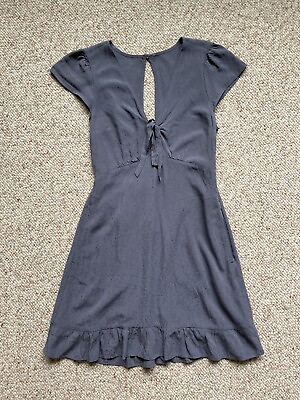 #ad Abercrombie and Fitch Dusty Blue Dress Size XS $25.00