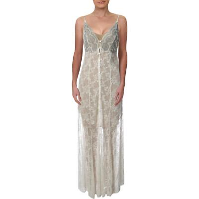 #ad Intimately Free People Womens Next to You Sheer Lace Maxi Dress XS $59.34