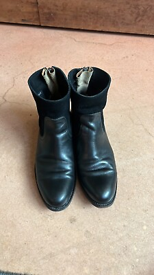 #ad New Frye Womens Jamiezipbootie Black Ankle Boots Size 8 $95.00