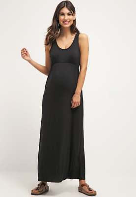 #ad Gap maternity sleeveless maxi dress True Black Sz XS 1132B12 $24.99
