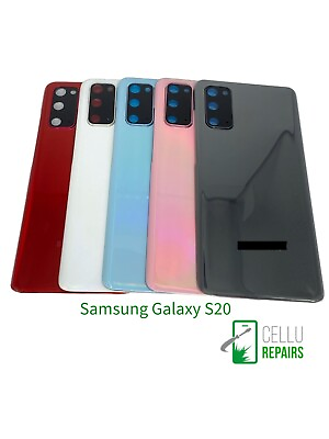 #ad Back Glass Cover replacement for Samsung S20 and S20 Plus with Camera Lens $15.99