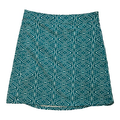 #ad RipSkirt Hawaii Skirt Length 1 Size Small Blue Print Pattern Cover Up Beach EUC $17.25