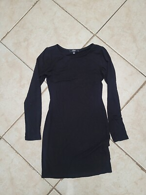 #ad Lulus Dress Womens Small Black Little Black Dress Womens Lulus Mini Skirt Dress $10.00