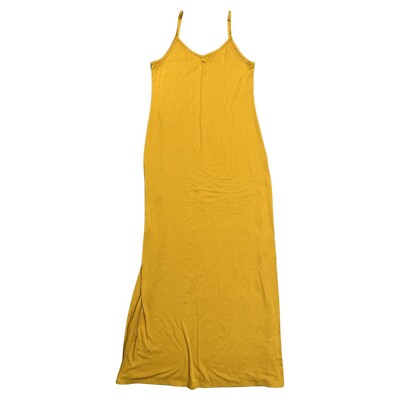 Women’s Yellow Maxi Dress Size Small $16.99
