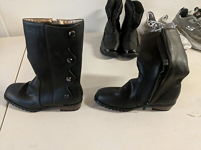 #ad Women#x27;s Boots Size 8.5 Euro Size 39 Brand New black bag386 $14.93