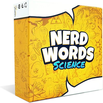 #ad Nerd Words: Science Group Games for Adults Party Games for Families... $16.99
