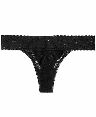 #ad Jenni by Jennifer Women#x27;s Moore Lace Thong Black Panties One Size $4.99