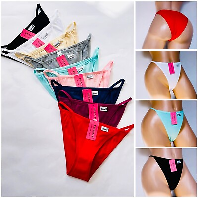 #ad #ad LOT NICE 6 Women Bikini Panties Brief Floral Lace Cotton Underwear Size S M L XL $15.75