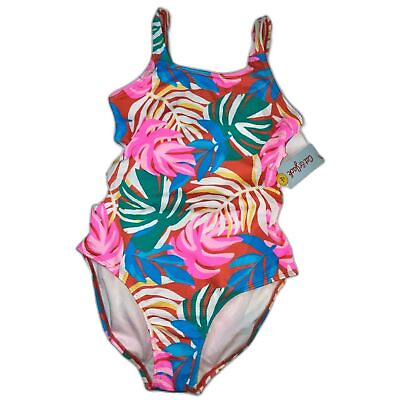 #ad Cat amp; Jack Tropical One Piece Swimsuit Size Girls XL 14 16 $25.00