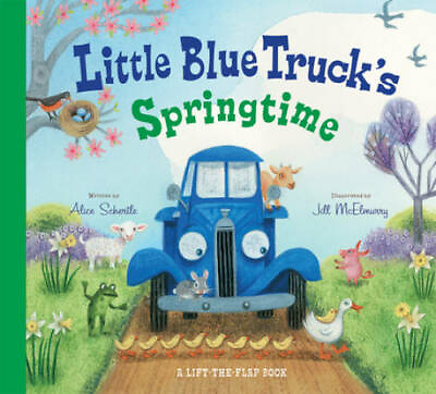 Little Blue Truck#x27;s Springtime Board book By Schertle Alice GOOD $4.36