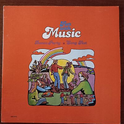 FUN WITH MUSIC DANCY PARTY SONG FEST READERS DIGEST VINYL LP W BOOKLET 98 19 $7.49