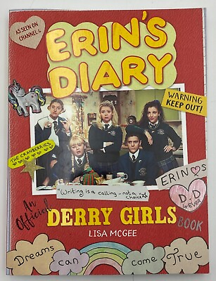 Erin#x27;s Diary Derry Girls Lisa McGee Book PB 2022 Comedy Netflix Funny AU $35.00